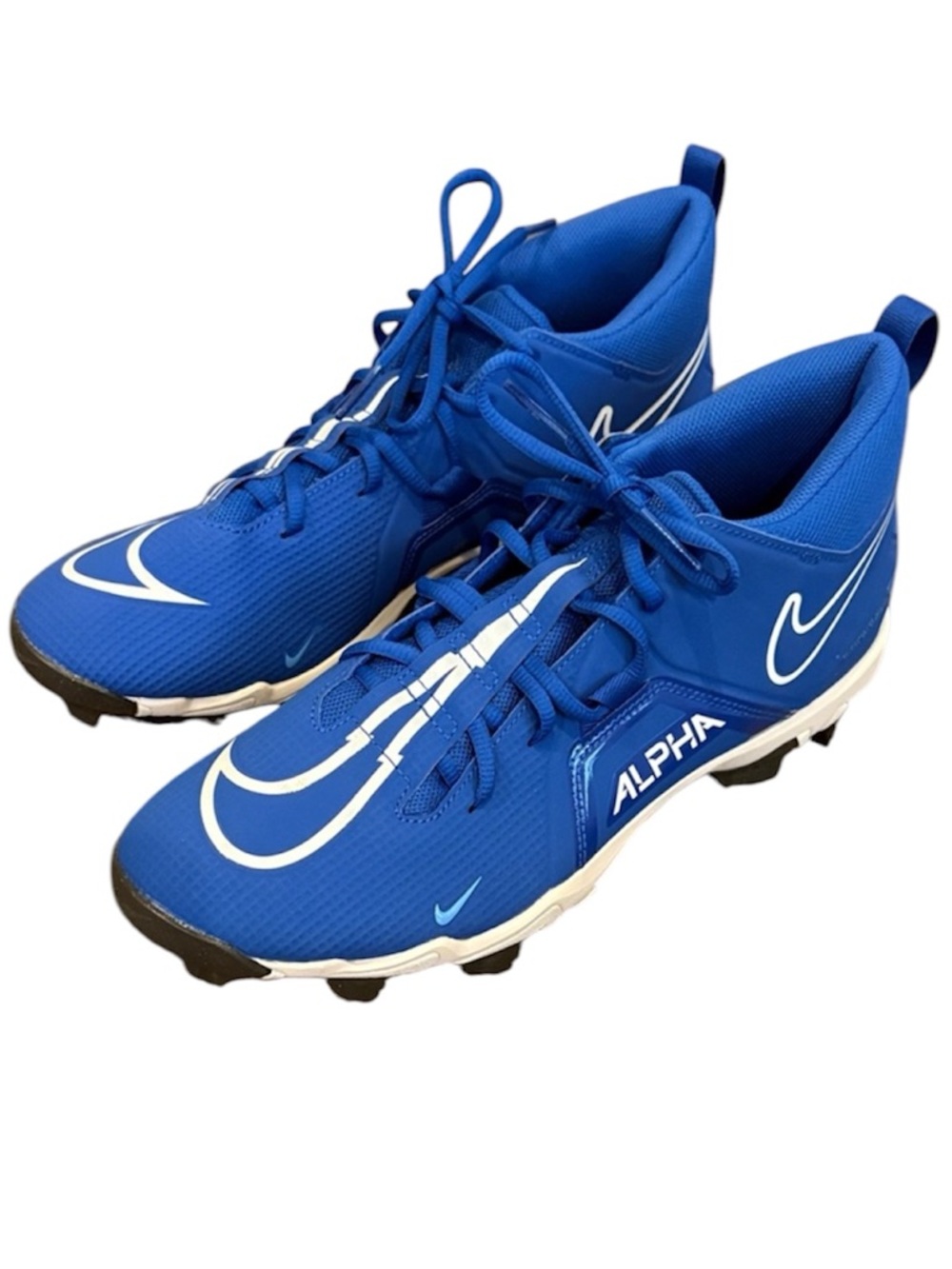 New Nike football cleats 🏈 ALPHA MENACE 3 SHARK GAME ROYAL - 12.5 dynamic NWOT